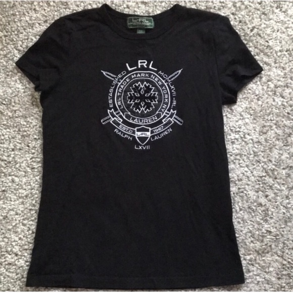 Free in bundle Lauren Ralph Lauren snowflake logo tee - Picture 2 of 8